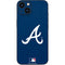 MLB Atlanta Braves - Solid Distressed iPhone 15 Skin