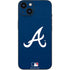 MLB Atlanta Braves - Solid Distressed iPhone 15 Skin