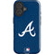 MLB Atlanta Braves - Solid Distressed iPhone 16 Impact Case