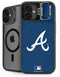 MLB Atlanta Braves - Solid Distressed iPhone 16 Kickstand Case