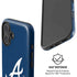 MLB Atlanta Braves - Solid Distressed iPhone 16 Magsafe Impact Case