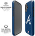 MLB Atlanta Braves - Solid Distressed iPhone 16 Magsafe Impact Case