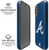 MLB Atlanta Braves - Solid Distressed iPhone 16 Plus Magsafe Impact Case