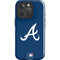 MLB Atlanta Braves - Solid Distressed iPhone 16 Pro Impact Case