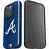 MLB Atlanta Braves - Solid Distressed iPhone 16 Pro Impact Case