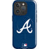 MLB Atlanta Braves - Solid Distressed iPhone 16 Pro Magsafe Impact Case