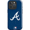 MLB Atlanta Braves - Solid Distressed iPhone 16 Pro Max Magsafe Impact Case