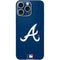 MLB Atlanta Braves - Solid Distressed iPhone 16 Pro Max Skin
