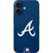MLB Atlanta Braves - Solid Distressed iPhone 16 Skin
