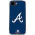MLB Atlanta Braves - Solid Distressed iPhone 16e Clear Case