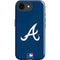 MLB Atlanta Braves - Solid Distressed iPhone 16e Impact Case
