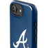 MLB Atlanta Braves - Solid Distressed iPhone 16e Impact Case