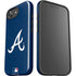 MLB Atlanta Braves - Solid Distressed iPhone 16e Impact Case