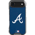 MLB Atlanta Braves - Solid Distressed iPhone 17 Air Clear Case
