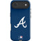 MLB Atlanta Braves - Solid Distressed iPhone 17 Air Impact Case