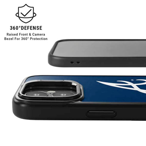 MLB Atlanta Braves - Solid Distressed iPhone 17 Kickstand Case
