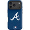 MLB Atlanta Braves - Solid Distressed iPhone 17 Pro Impact Case