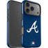 MLB Atlanta Braves - Solid Distressed iPhone 17 Pro Impact Case