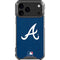 MLB Atlanta Braves - Solid Distressed iPhone 18 Pro Max Clear Case