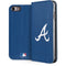 MLB Atlanta Braves - Solid Distressed iPhone 8 Folio Case