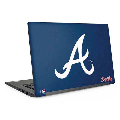 MLB Atlanta Braves - Solid Distressed Dell Latitude Skin