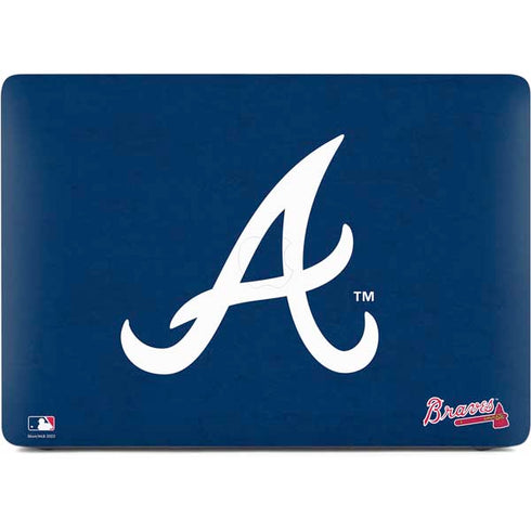 MLB Atlanta Braves - Solid Distressed Apple MacBook Air Skin