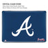 MLB Atlanta Braves - Solid Distressed MacBook Pro 14in (2021-24) Case plus Skin