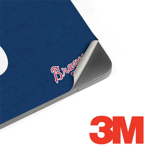 MLB Atlanta Braves - Solid Distressed MacBook Skins