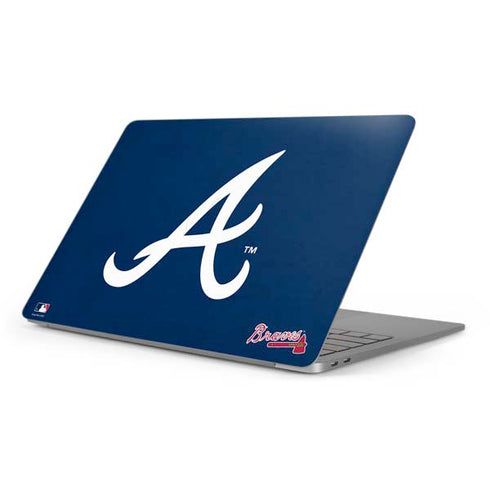 MLB Atlanta Braves - Solid Distressed Apple MacBook Pro 16-inch Skin