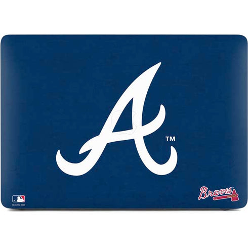 MLB Atlanta Braves - Solid Distressed Apple MacBook Pro 16-inch Skin