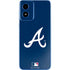 MLB Atlanta Braves - Solid Distressed Moto G Play 4G (2024) Skin