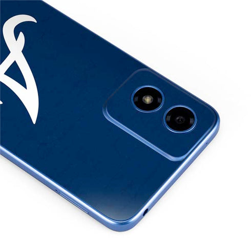 MLB Atlanta Braves - Solid Distressed Moto G Play 4G (2024) Skin