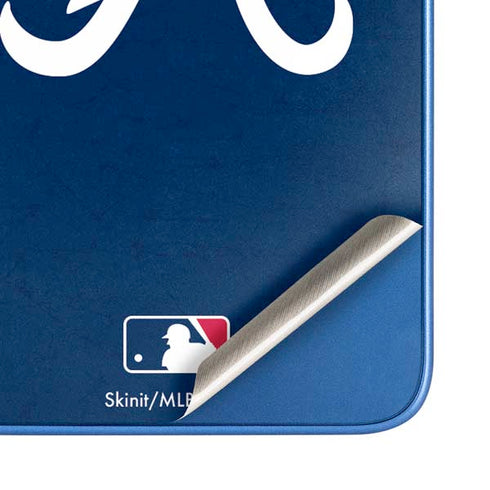 MLB Atlanta Braves - Solid Distressed Moto G Play 4G (2024) Skin