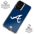 MLB Atlanta Braves - Solid Distressed Moto G Power 5G (2024) Clear Case
