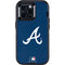 MLB Atlanta Braves - Solid Distressed Otterbox Defender iPhone Skin