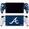 MLB Atlanta Braves - Solid Distressed PlayStation Portal Remote Player Skin