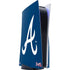 MLB Atlanta Braves - Solid Distressed PlayStation PS5 Skins