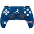MLB Atlanta Braves - Solid Distressed PlayStation PS5 Skins