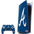 MLB Atlanta Braves - Solid Distressed PlayStation PS5 Skins