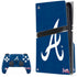 MLB Atlanta Braves - Solid Distressed PlayStation PS5 Skins