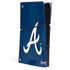 MLB Atlanta Braves - Solid Distressed PS5 Slim Digital Edition Console Skin