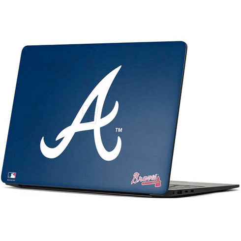 MLB Atlanta Braves - Solid Distressed Surface Laptop 7 15in Skin