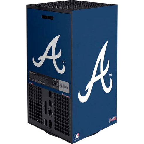 MLB Atlanta Braves - Solid Distressed XBox Series X Digital Edition Bundle Skin
