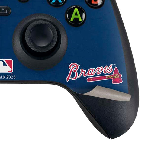 MLB Atlanta Braves - Solid Distressed XBox Series X Digital Edition Bundle Skin