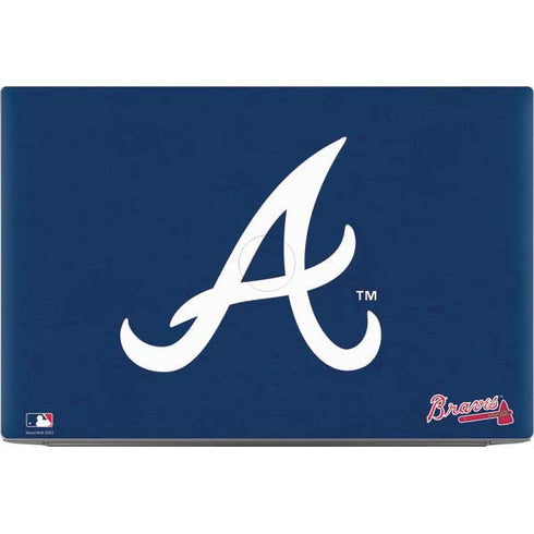 MLB Atlanta Braves - Solid Distressed Dell XPS Skin