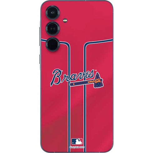 MLB Atlanta Braves Alternate/Away Jersey Galaxy A35 5G Skin