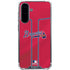 MLB Atlanta Braves Alternate/Away Jersey Galaxy A36 5G Clear Case