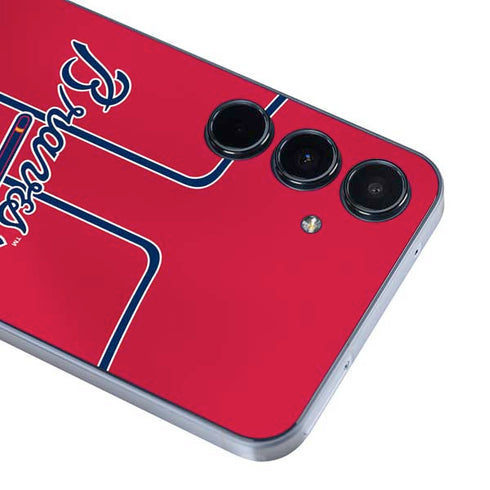 MLB Atlanta Braves Alternate/Away Jersey Galaxy A36 5G Skin