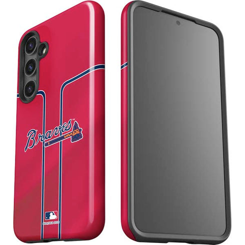 MLB Atlanta Braves Alternate/Away Jersey Galaxy S25 Impact Case