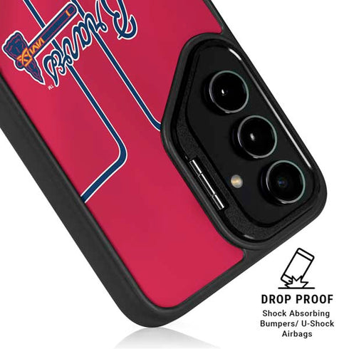 MLB Atlanta Braves Alternate/Away Jersey Galaxy S25 Kickstand Case